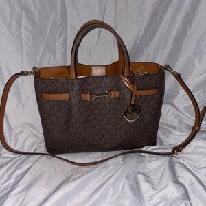 Michael Kors Dark Brown Signature Tote